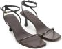 12 STOREEZ buckled 60mm leather sandals Brown - Thumbnail 2