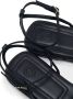 12 STOREEZ buckled leather sandals Black - Thumbnail 3