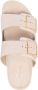12 STOREEZ double-buckle flat sandals Neutrals - Thumbnail 4