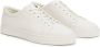 12 STOREEZ grained-leather low-top sneakers White - Thumbnail 2