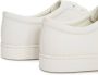 12 STOREEZ grained-leather low-top sneakers White - Thumbnail 3