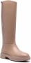 12 STOREEZ knee-high leather boots Neutrals - Thumbnail 2