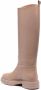 12 STOREEZ knee-high leather boots Neutrals - Thumbnail 3