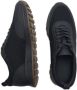 12 STOREEZ mesh-panelled leather sneakers Black - Thumbnail 5