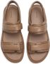 12 STOREEZ padded leather sandals Neutrals - Thumbnail 3
