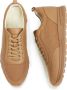 12 STOREEZ panelled lace-up sneakers Brown - Thumbnail 5