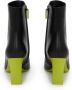 12 STOREEZ square-toe 80mm leather boots Black - Thumbnail 3