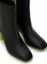 12 STOREEZ square-toe 80mm leather boots Black - Thumbnail 4