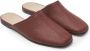 12 STOREEZ square-toe leather mules Brown - Thumbnail 2