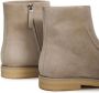 12 STOREEZ suede ankle boots Grey - Thumbnail 3