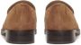 12 STOREEZ tonal-stitching panelled suede loafers Brown - Thumbnail 3