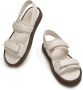 12 STOREEZ touch-strap leather sandals White - Thumbnail 5