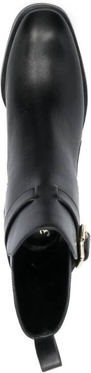3.1 Phillip Lim 70mm buckled leather boots Black