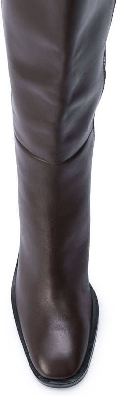 3.1 Phillip Lim Alexa 70mm knee-high boots Brown