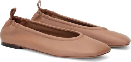 3.1 Phillip Lim ID leather ballerina shoes Neutrals