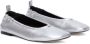 3.1 Phillip Lim ID metallic-finish ballerina shoes Silver - Thumbnail 2