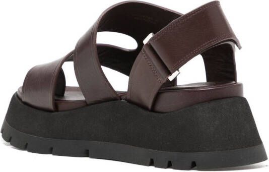 3.1 Phillip Lim Kate lug-sole sandals Brown