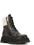 3.1 Phillip Lim Kate shearling-trimmed ankle boots Black - Thumbnail 2