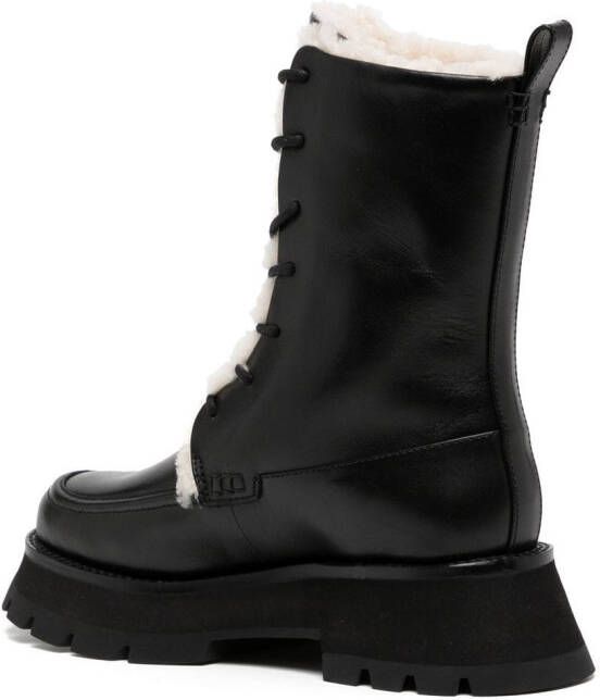 3.1 Phillip Lim lace-up boots Black