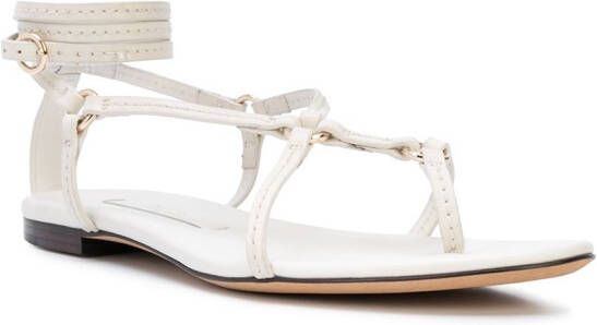 3.1 Phillip Lim Louise strappy sandals White