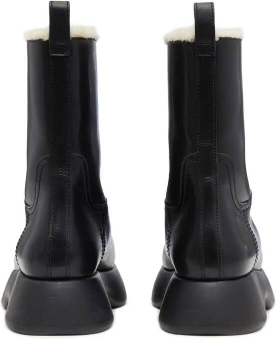 3.1 Phillip Lim Mercer leather combat boots Black