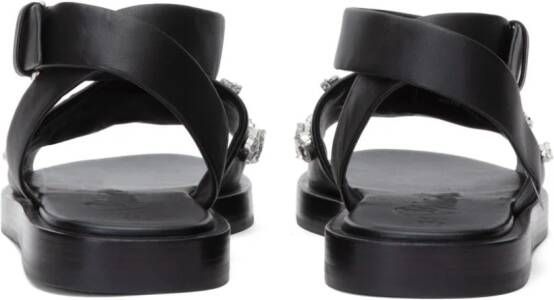3.1 Phillip Lim Nadine crystal-embellished sandals Black