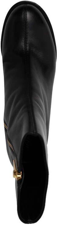 3.1 Phillip Lim Naomi platform leather boots Black