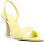 3juin 100mm pointed open-toe sandals Green - Thumbnail 2