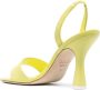 3juin 100mm pointed open-toe sandals Green - Thumbnail 3