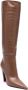 3juin 105mm leather knee-length boots Brown - Thumbnail 2
