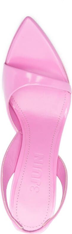 3juin 105mm slingback sandals Pink
