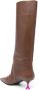 3juin 55mm knee-length leather boots Brown - Thumbnail 3