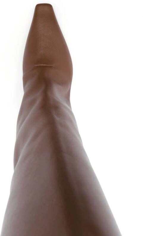 3juin 55mm knee-length leather boots Brown