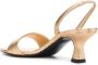 3juin 60mm metallic-effect sandals Gold - Thumbnail 3