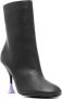 3juin 95mm leather ankle boots Black - Thumbnail 2
