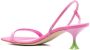 3juin Capri 60mm leather sandals Pink - Thumbnail 3
