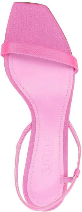 3juin Capri 60mm leather sandals Pink