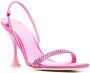 3juin crystal 100mm sandals Pink - Thumbnail 2