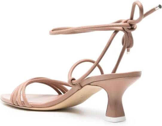 3juin Dafne Syria 50mm leather sandals Pink