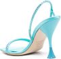 3juin Eloise crystal-embellishment sandals Blue - Thumbnail 3