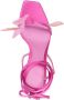 3juin Kimi 105mm feather-detail sandals Pink - Thumbnail 4