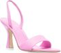 3juin Lily 100mm leather sandals Pink - Thumbnail 2