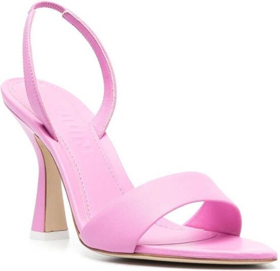 3juin Lily slingback 100mm sandals Pink