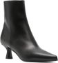 3juin Linzi Oxford 26mm leather ankle boots Black - Thumbnail 2