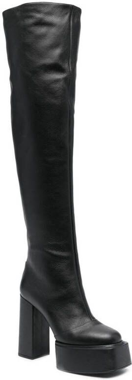 3juin Maica 140mm over-the-knee boots Black