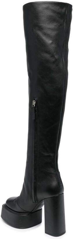 3juin Maica 140mm over-the-knee boots Black