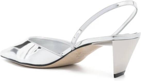 3juin Mariel Vegas 50mm pumps Silver