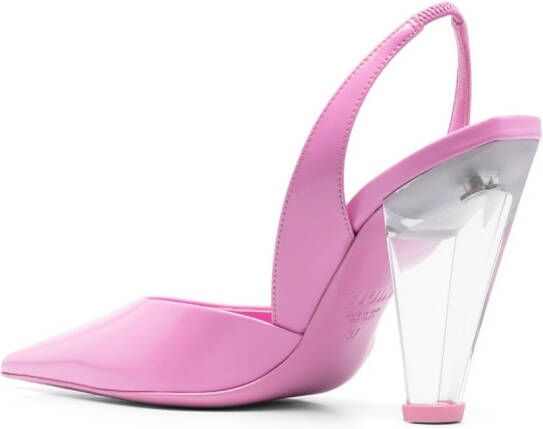 3juin slingback tapered-heel pumps Pink