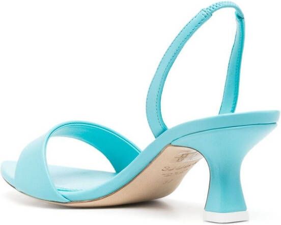 3juin slip-on 70mm pointed-toe sandals Blue