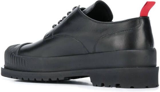 424 contrast pull-tab shoes Black